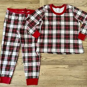Beautifully made Hanna Andersson women’s plaid pajamas pj’s set size XXL